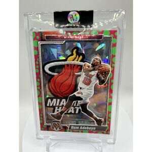 Art Card Bam Adebayo With Miami Heat Patch Made By Mayflower Custom Cards